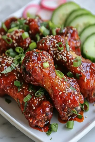 Gochujang Chicken Wings: Delightfully Spicy and Irresistible! 22 Gochujang Chicken Wings First Image First Image