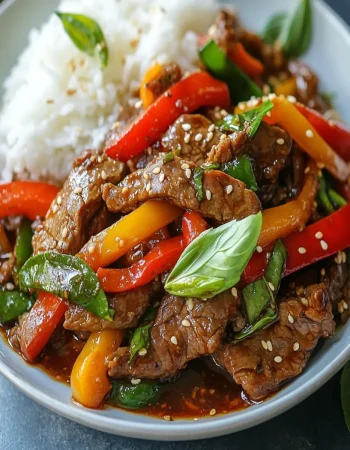 Thai Basil Beef: Irresistibly Savory & Fast Homemade Delight 28 Thai Basil Beef First Image First Image